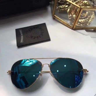 Men's Women's Chrome Hearts Polarized Eyewear Blue Lenses