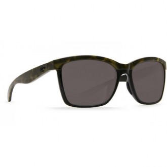 Costa Anaa Shiny Olive Tort On Black Sunglasses