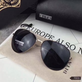 Men's Women's Dita Fashion Sunglasses 8806 Black Mirror