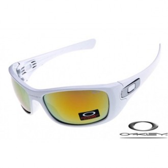 Cheap Oakley Hijinx Sunglasses White Frame Fire Lens For Sale USA