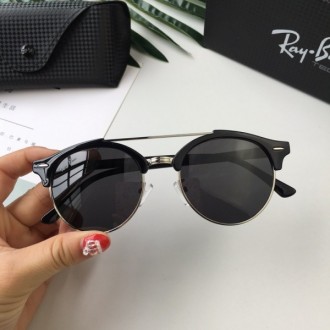 Men's Women's Ray Ban js044 Polarized Sunglasses Black