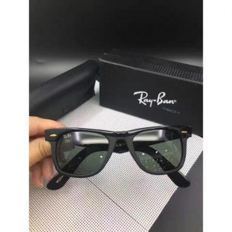 Men's Women's Ray Ban W2244 Wayfarer Sunglasses Black