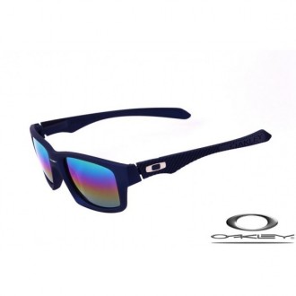 Oakley Jupiter Carbon Sunglasses Blue Frame Blue Iridium Lens OAKLEY20156315