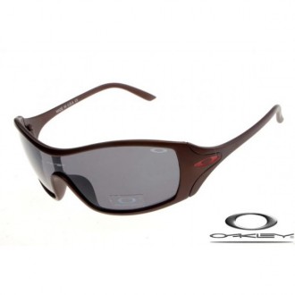 Oakley Dart Women Sunglasses Brown Frame Gray Lens OAKLEY20156357