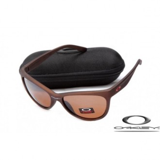 Oakley Fringe Women Sunglasses Brown Frame Brown Iridium Lens OAKLEY20156289