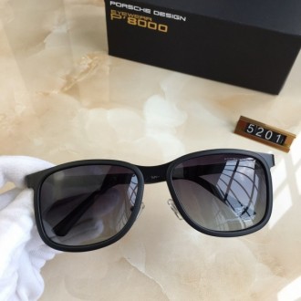 Porsche Design Black P5201 Sunglasses Polarized Black