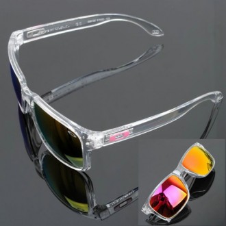 Oakley Holbrook Sunglasses Crystal Frame Fire Lens