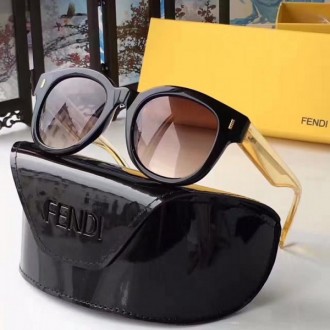 Fendi FF0026 Sunglasses Havana Light Yellow