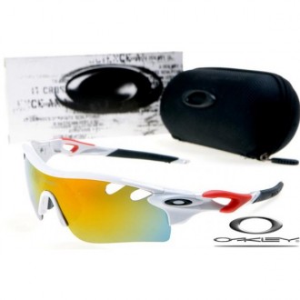 OakleyRadarLock Path Sunglasses Mens Polishing White Vented Yellow Iridium Lens