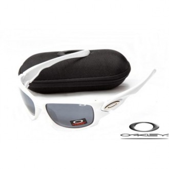 Oakleys Ten Sunglasses White Frame Gray Iridium Lens OAKLEY20156251