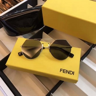 Fendi FF5426 Sunglasses Missing Angle Type Tread Mirror Black