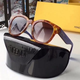 Fendi FF0026 Sunglasses Havana Blue
