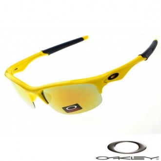 Oakley Bottle Rocket Sunglasses Polished Yellow Frame Fire Iridium Lens