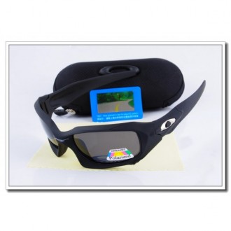 Cheap Oakley Pit Boss Polarized Sunglasses Matte Black Frame Slate grey Iridium Lens Sale