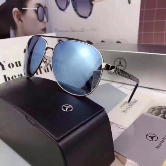 Men's Mercedes-Benz 2018 Fashion Polarized Sunglasses Light Blue