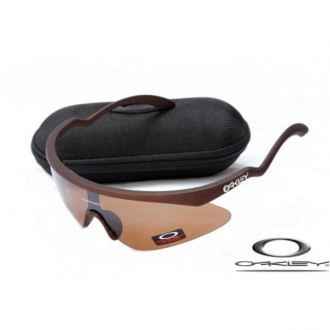 Oakley Razor Blade Sunglasses Brown Frame Brown Iridium Lens OAKLEY20156291