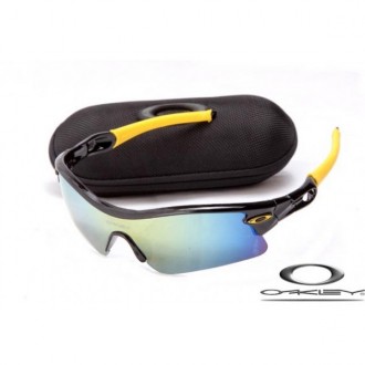 Cheap Oakleys Radar Path Sunglasses Polishing Black Frame Ice Blue Lens For Sale