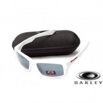  oakley eyepatch sunglasses White Frame Gray Lens OAKLEY201567380