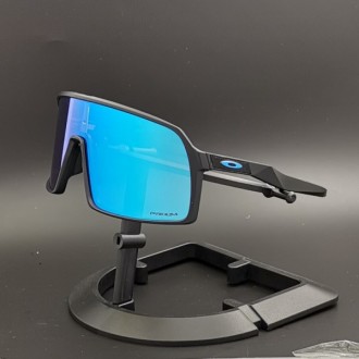 Oakley 2.5 Sutro sunglasses black frame blue lens