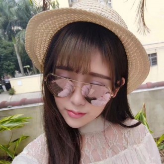 men's women's Thom Browne Travel Sunglasses Light Pink