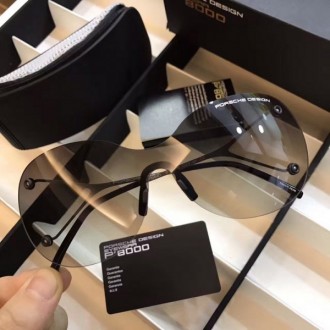 Mens Womens Porsche Design P8621 Eyewear Black Gray