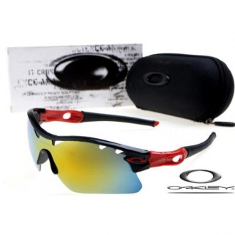 Replica Oakley Radar Path Photochromic sunglasses Polishing Black Frame Yellow Blue Vented Lens OAKLEY201567161