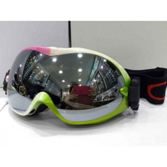 Oakley Goggle A Frame Green White Frame Black Gray Lens
