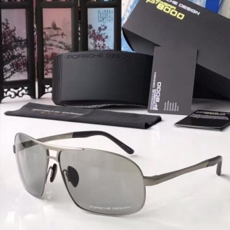 Porsche Design P8542 Sunglasses Light Black Silver