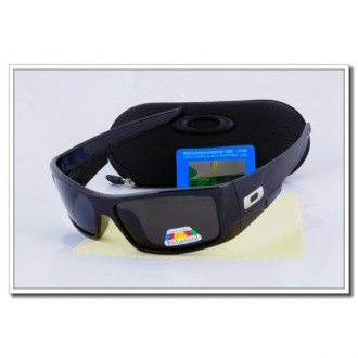 Cheap Oakley Oil Rig Polarized Sunglasses Polishing Black Frame Slate grey Iridium Lens Sale