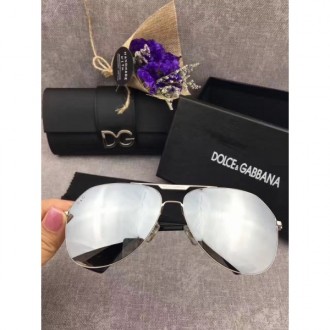 Men's Dolce amp; Gabbana Sunglasses D2610 White Silver