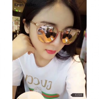 Women's Karen Walker 1504 Oversized Eyewear Pink