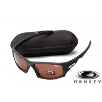  Oakley Ten Sunglasses Black Frame Brown Lens OAKLEY201567429
