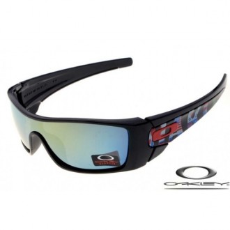 Wholesale Cheap Oakley Fuel Cell Sunglasses Black Frame Ice Blue Lens For Sale