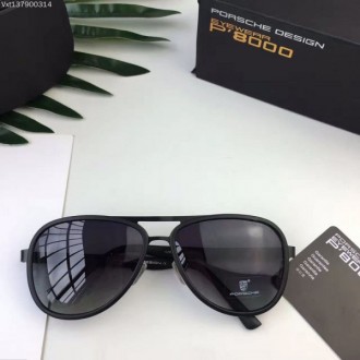 Porsche Design Black P5202 Sunglasses Polarized Black