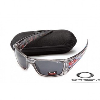 Discount Oakley Fuel Cell Sunglasses Crystal grey Frame Black ash Lens For Sale