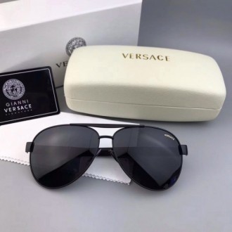 Versace VE0806 Polarized Sunglasses Black Lenses