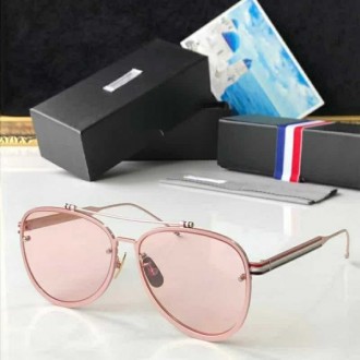 Thom Browne TB1005 Fashion Sunglasses Pink Lenses