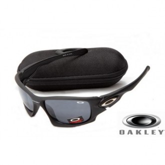  Oakley Ten Sunglasses Black Frame Gray Lens OAKLEY201567430
