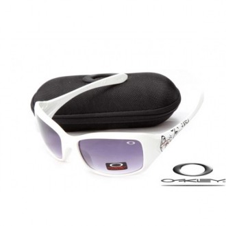 Oakley Necessity Sunglasses Polishing White Frame Purple Iridium Lens OAKLEY20156345
