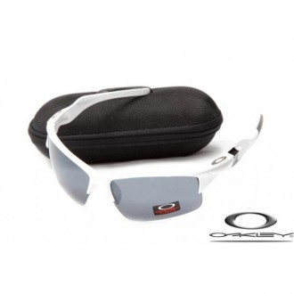 Oakley Half Jacket 2.0 Sunglasses White Frame Gray Lens OAKLEY20156457