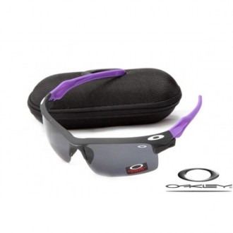 Discount Oakley Fast Jacket Sunglasses Reluster Black Frame Gray Lens For Sale