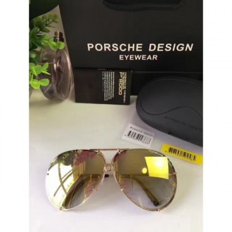 Mens Womens Porsche Design Sunglasses P8478 Gold