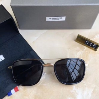 Thom Browne 016 Fashion Gradient Sunglasses All Black