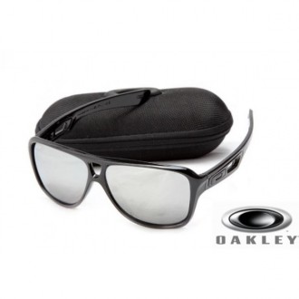  oakley dispatch II sunglasses Polishing Black Frame Silver Lens OAKLEY201567298