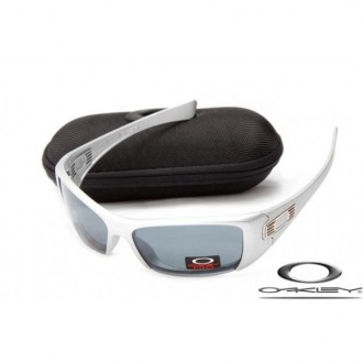 Wholesale Oakley Hijinx Sunglasses Silvery white Frame Gray Lens For Sale USA