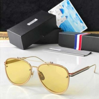 Thom Browne TB1005 Fashion Sunglasses Yellow Lenses