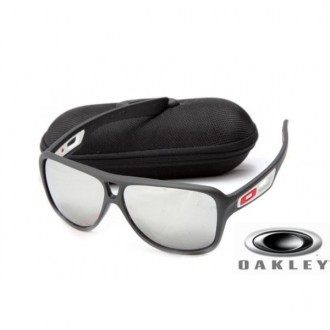  oakley dispatch II sunglasses Matte Black Frame Silver Lens OAKLEY201567291