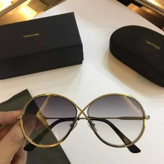 Mens Womens Tom Ford Sunglasses Gold Grey TF0564