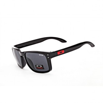 Oakley Holbrook Sunglasses Black Frame Warm Gray Lens