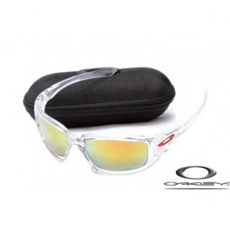 Oakley Scalpel Men Sunglasses Transparent Frame Yellow Lens OAKLEY20156373